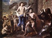 The Triumph of David a Poussin